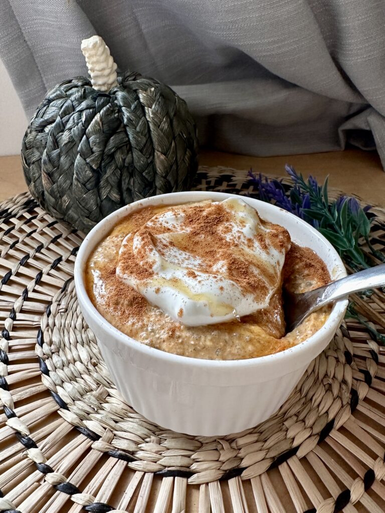 pumpkin pie overnight oats