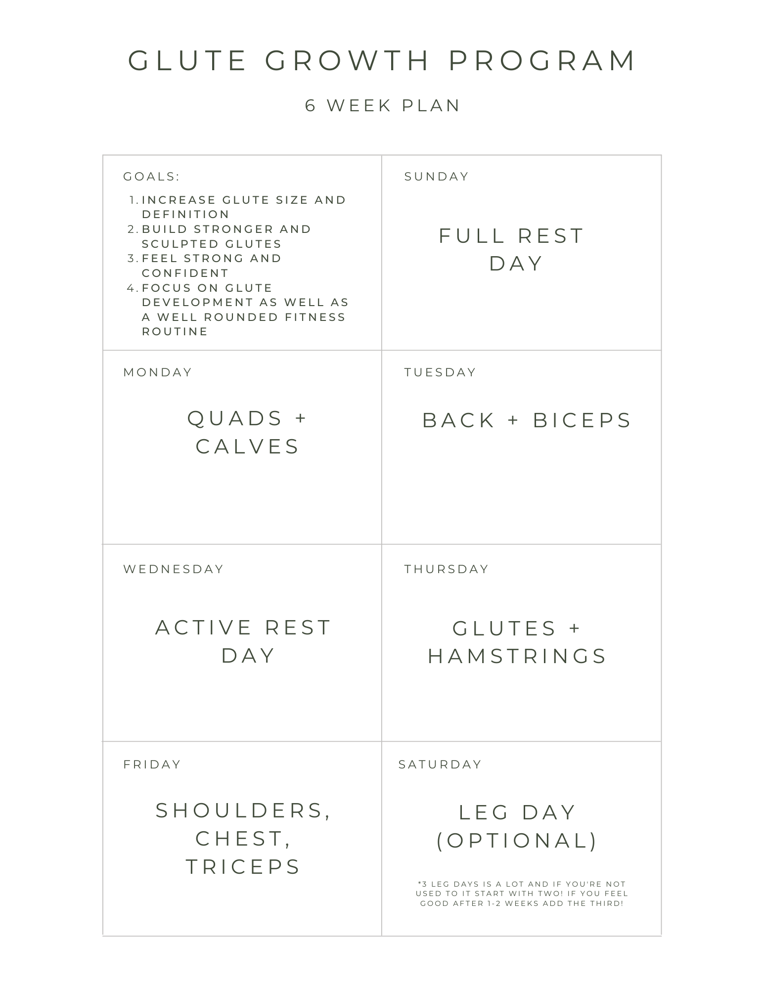 Grow-the ultimate glute program - Image 4