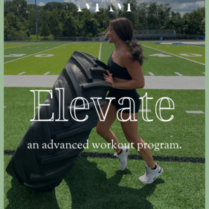 ELEVATE - an advanced workout plan