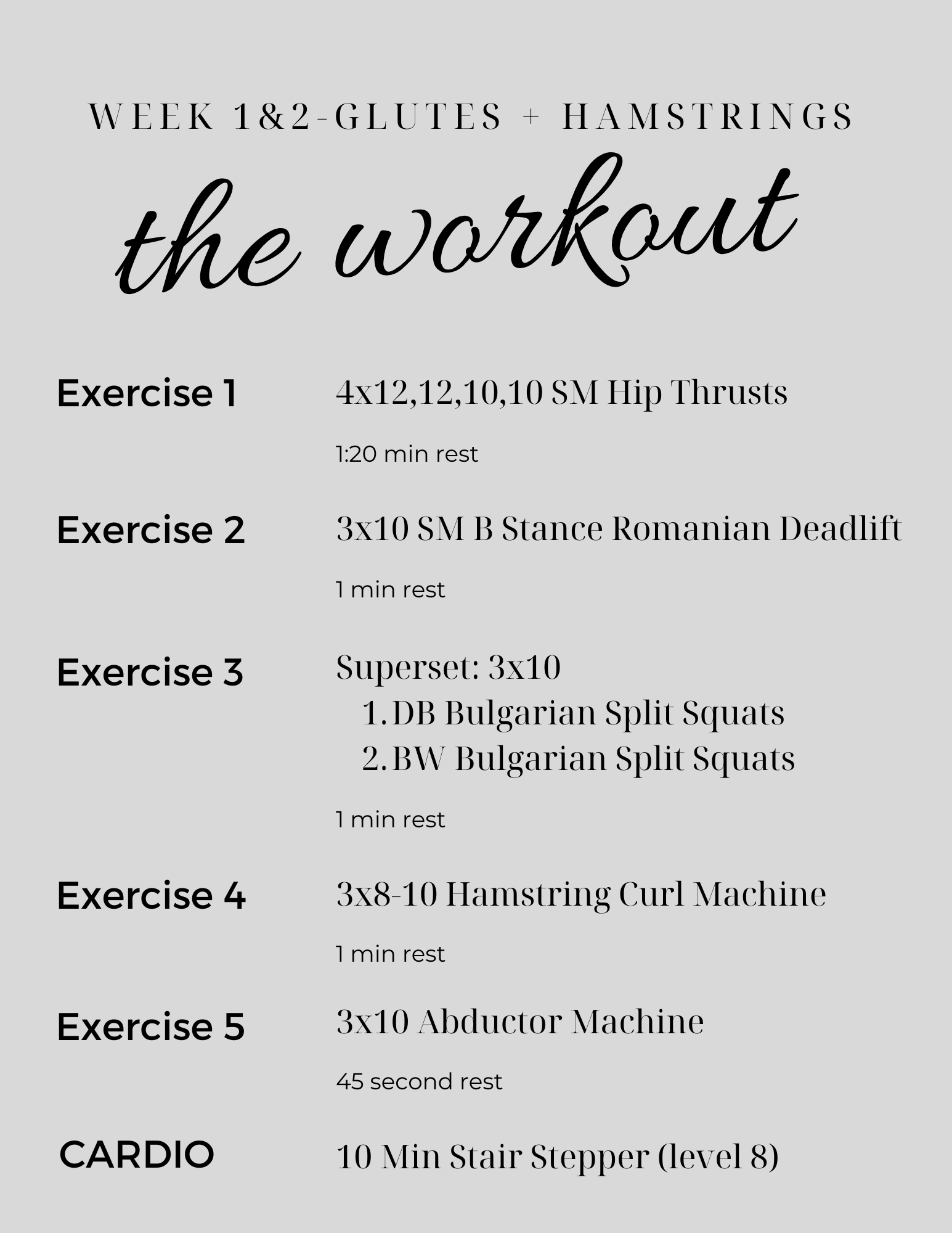 EVOLVE - An Intermediate Workout Plan - Image 5